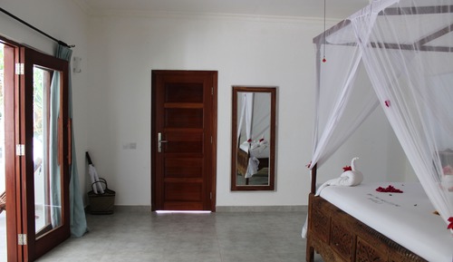 Villa Deluxe, 1 habitación, vistas al jardín, junto a la playa