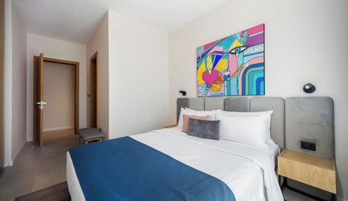 Ático de luna de miel, bañera de hidromasaje, vistas a la bahía