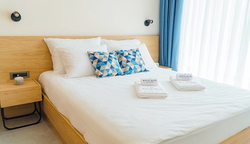 Estudio Deluxe, 1 cama de matrimonio, balcón