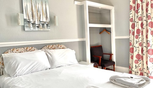 Habitación estándar doble, 1 cama doble, vistas al mar