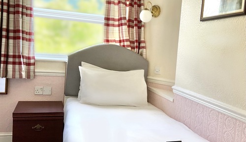 Habitación individual estándar, 1 cama individual, vistas al jardín