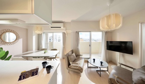 Apartamento, no fumadores, vistas parciales al mar