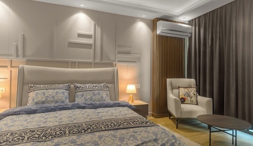 Estudio Elite, 1 cama de matrimonio, vistas parciales al mar