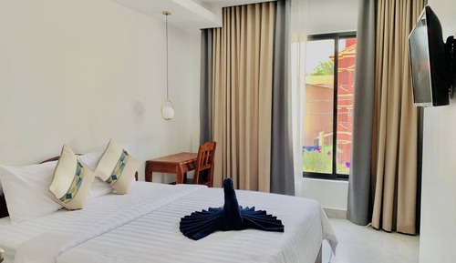 Habitación estándar doble, 1 cama de matrimonio grande
