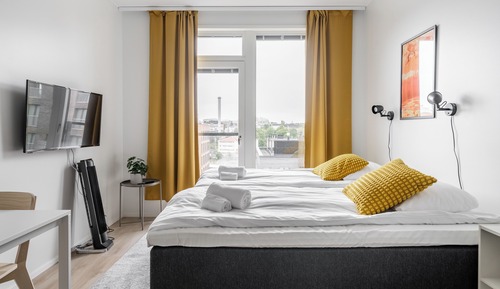 Estudio estándar, 2 camas individuales