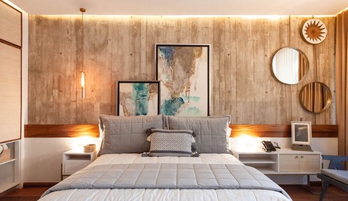Habitación Deluxe, 1 cama de matrimonio grande, vistas al complejo turístico