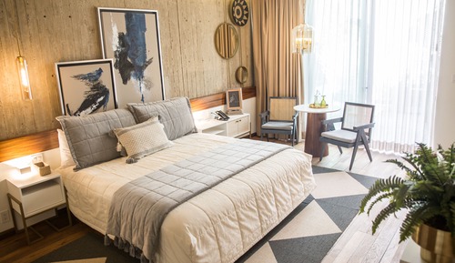 Habitación Deluxe, 1 cama de matrimonio grande, vistas al viñedo