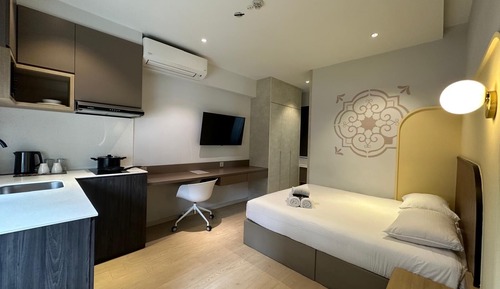 Estudio Premium, 1 cama de matrimonio