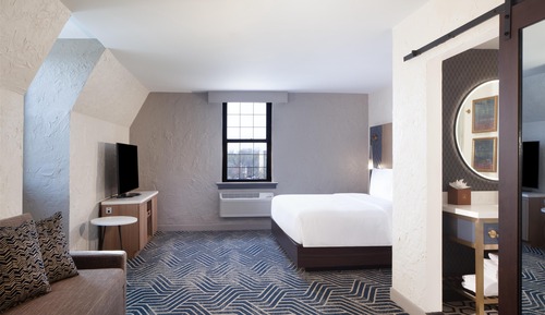 Suite estudio, 1 cama de matrimonio grande
