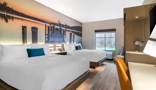 Habitación estándar, 2 camas de matrimonio, no fumadores