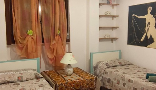 Dormitorio compartido, 1 habitación, fumadores, balcón