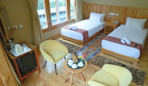 Habitación Deluxe con 1 cama doble o 2 individuales