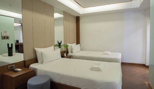Habitación estándar con 2 camas individuales, 2 camas individuales