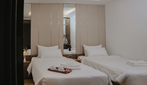 Habitación familiar, 3 habitaciones, no fumadores, vistas a la ciudad
