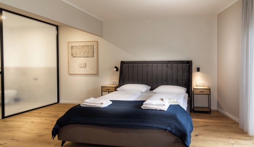 Suite, vistas al puerto