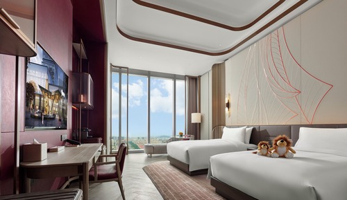 Habitación Deluxe, 2 camas individuales, vistas a la ciudad (MGM)