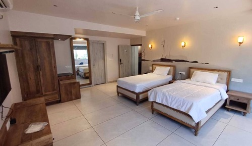 Habitación ejecutiva con 2 camas individuales