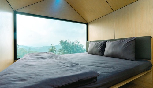 Cabaña ejecutiva, 2 habitaciones, vistas a la ciudad