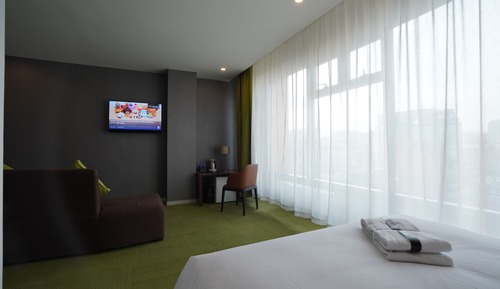 Suite familiar, 1 habitación, no fumadores, vistas a la ciudad