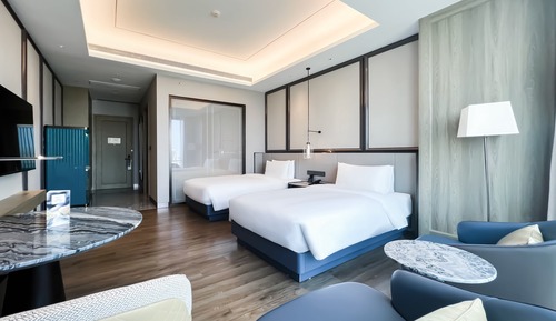 Habitación estándar, 2 camas individuales, vistas a la ciudad