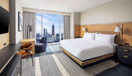 Habitación, 1 cama de matrimonio grande, accesible para personas con discapacidad (Stadium View)