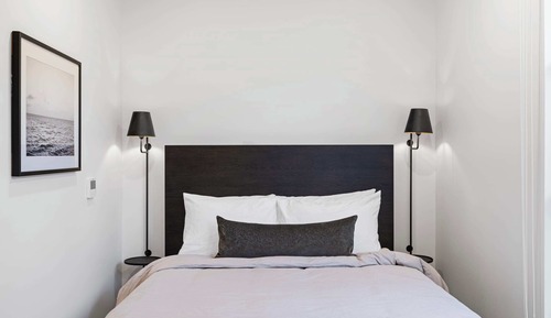 Estudio Premium, 1 cama de matrimonio, cocina básica