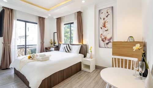 Habitación doble superior, balcón