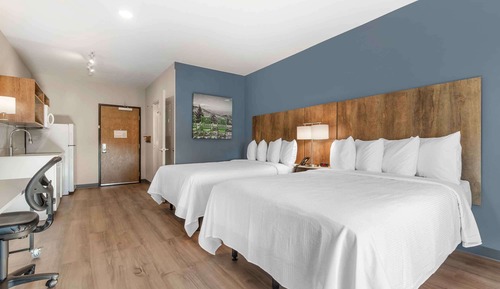 Estudio estándar, 2 camas de matrimonio, no fumadores, frigorífico y microondas