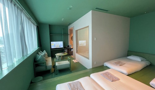 Habitación cuádruple Premier, no fumadores (Green)