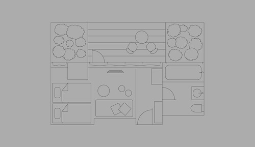 Habitación, no fumadores, balcón (Green)