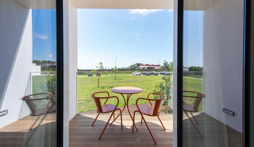 Habitación individual, vistas al mar