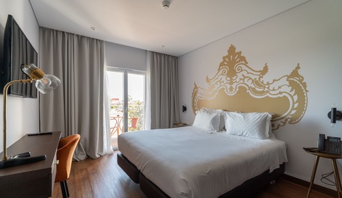 Habitación doble, vistas al mar