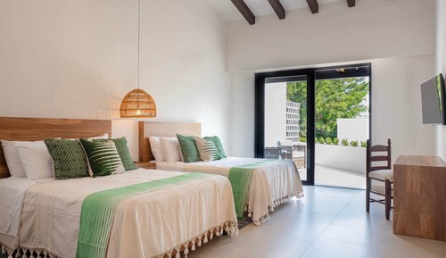 Habitación de lujo, terraza, junto a la playa