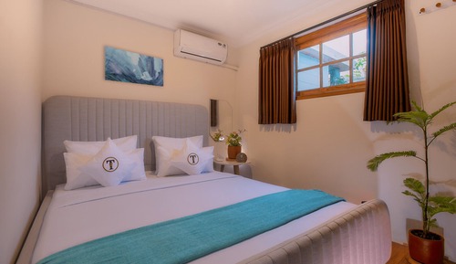 Casa de campo familiar, 2 habitaciones, Aire acondicionado, vistas al jardín