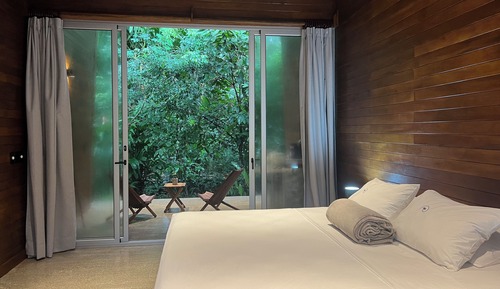 Estudio Deluxe, 1 cama de matrimonio grande, no fumadores, vistas al jardín