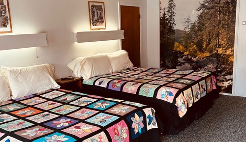 Habitación doble superior, 2 camas de matrimonio, cocina básica