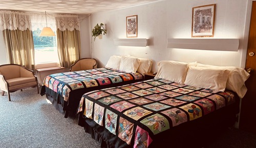 Habitación familiar doble, frigorífico y microondas