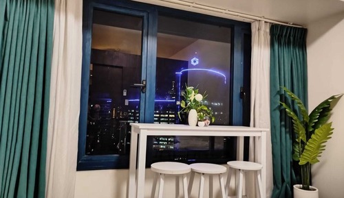 Apartamento Confort, 1 cama de matrimonio, cocina, vistas a la ciudad