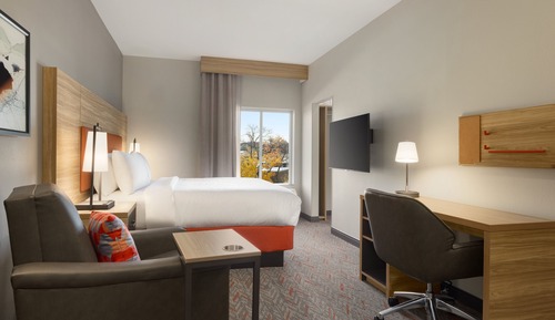 Suite estudio, 1 cama de matrimonio grande (Communications)