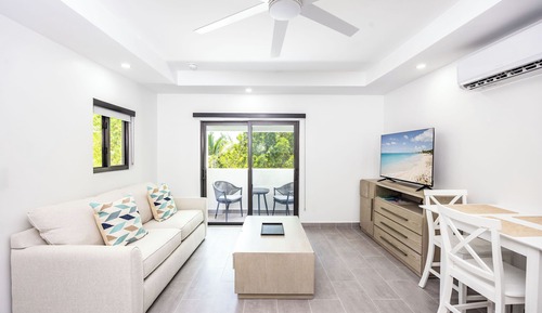 Suite Premium, 1 cama de matrimonio grande con sofá cama