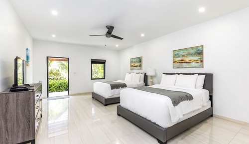 Habitación Deluxe doble, 2 camas de matrimonio