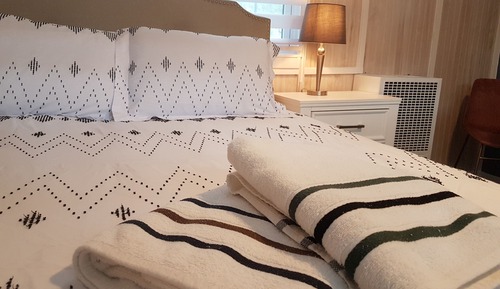 Suite ejecutiva, baño privado, vistas al patio