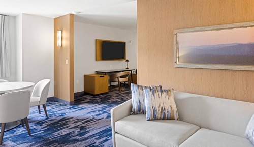 Suite, 1 cama de matrimonio grande con sofá cama, no fumadores