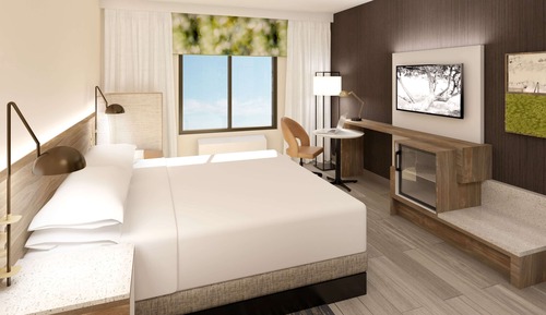 Habitación, 1 cama de matrimonio grande, no fumadores (Mobility,roll-in shower)