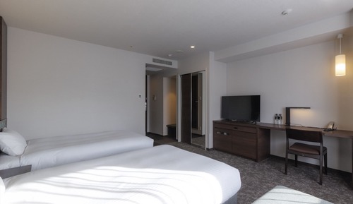 Habitación Deluxe con 2 camas individuales, no fumadores (1PAX)