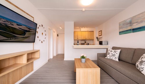 Apartamento, vistas al mar