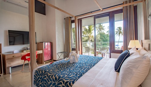 Habitación cuádruple familiar, vistas a la playa