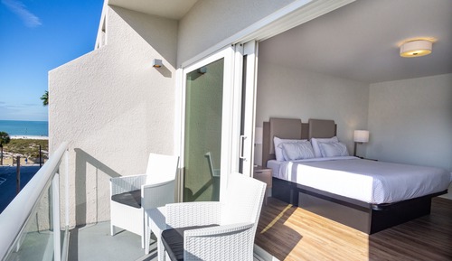 Suite estándar, 1 habitación, vistas parciales al mar
