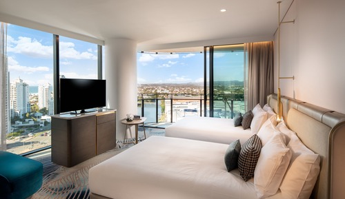 Habitación ejecutiva con 2 camas individuales