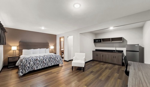 Habitación Deluxe, 1 cama de matrimonio grande, no fumadores, cocina básica